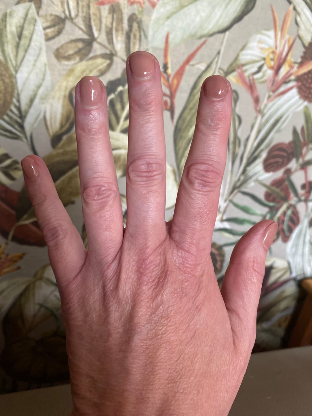 Customer photo review of Khaki Dipping Powder