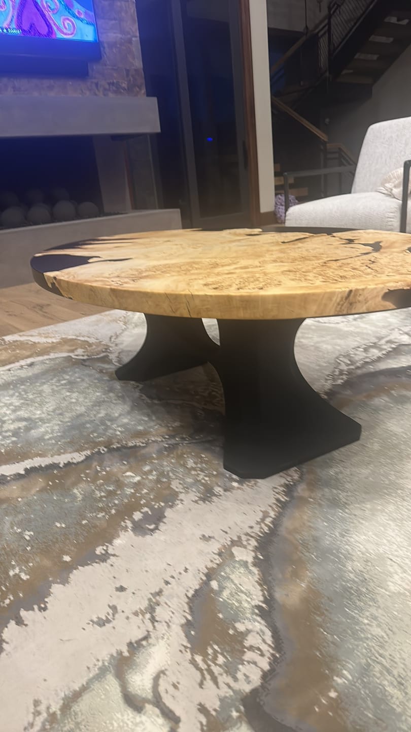 Customer photo review of Metal Table Base - 208 Haru - 40W, 16H inch