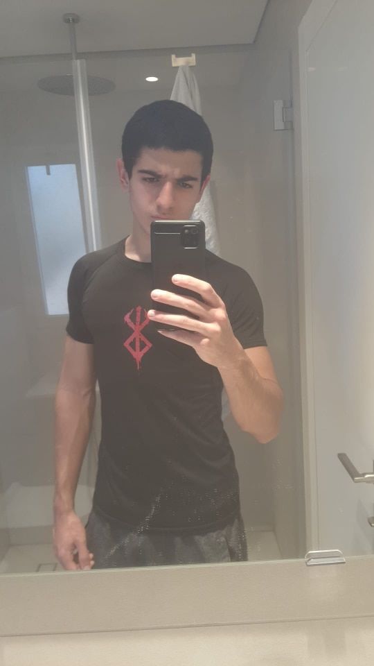 Customer photo review of Berserk Compression T-Shirts