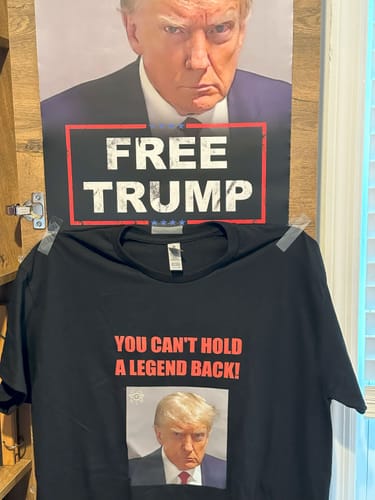 Customer photo review of Trump Mugshot 16" x 20" Poster