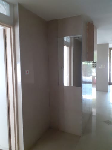 Customer photo review of מראה ללא מסגרת לפי מידה