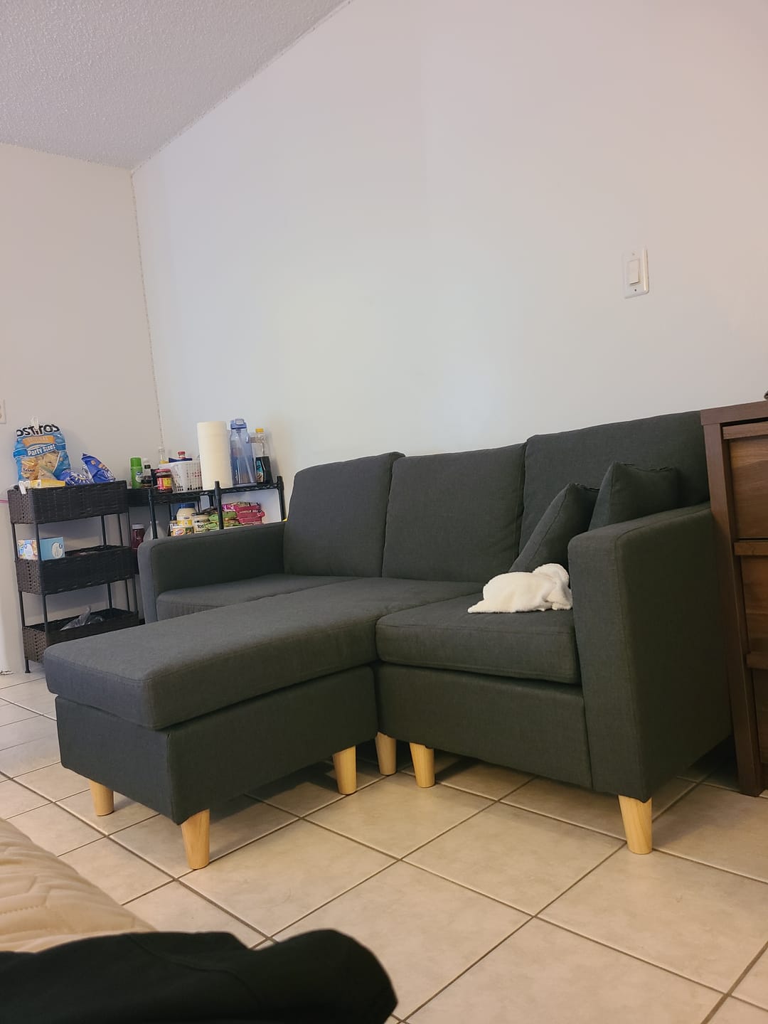 Customer photo review of Valolam Compact Sectional