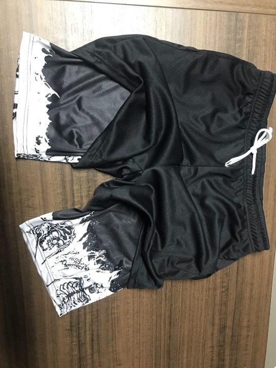 Customer photo review of Berserk Gym Shorts v1