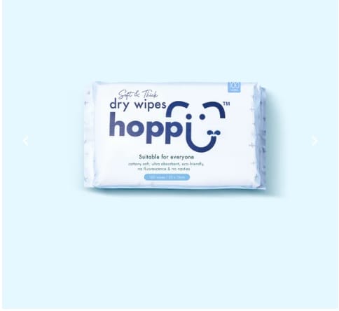 Customer photo review of Baby Dry Wipes