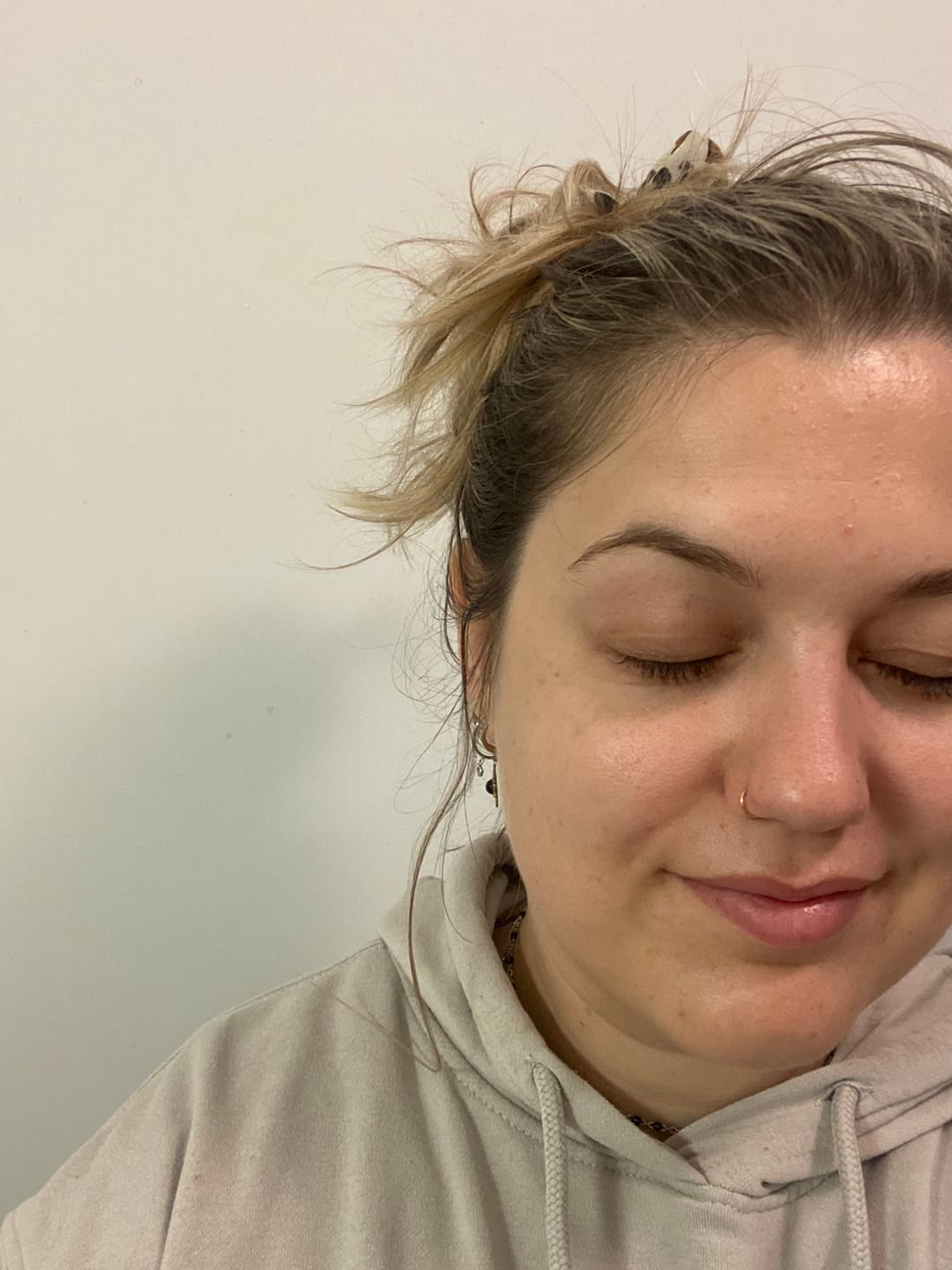 Customer photo review of Piercing au nez Anne