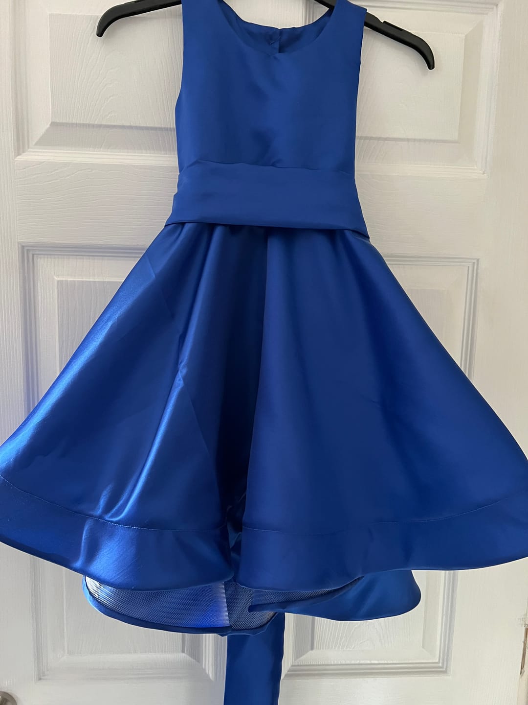 Customer photo review of Plain Shantung Satin Fabric