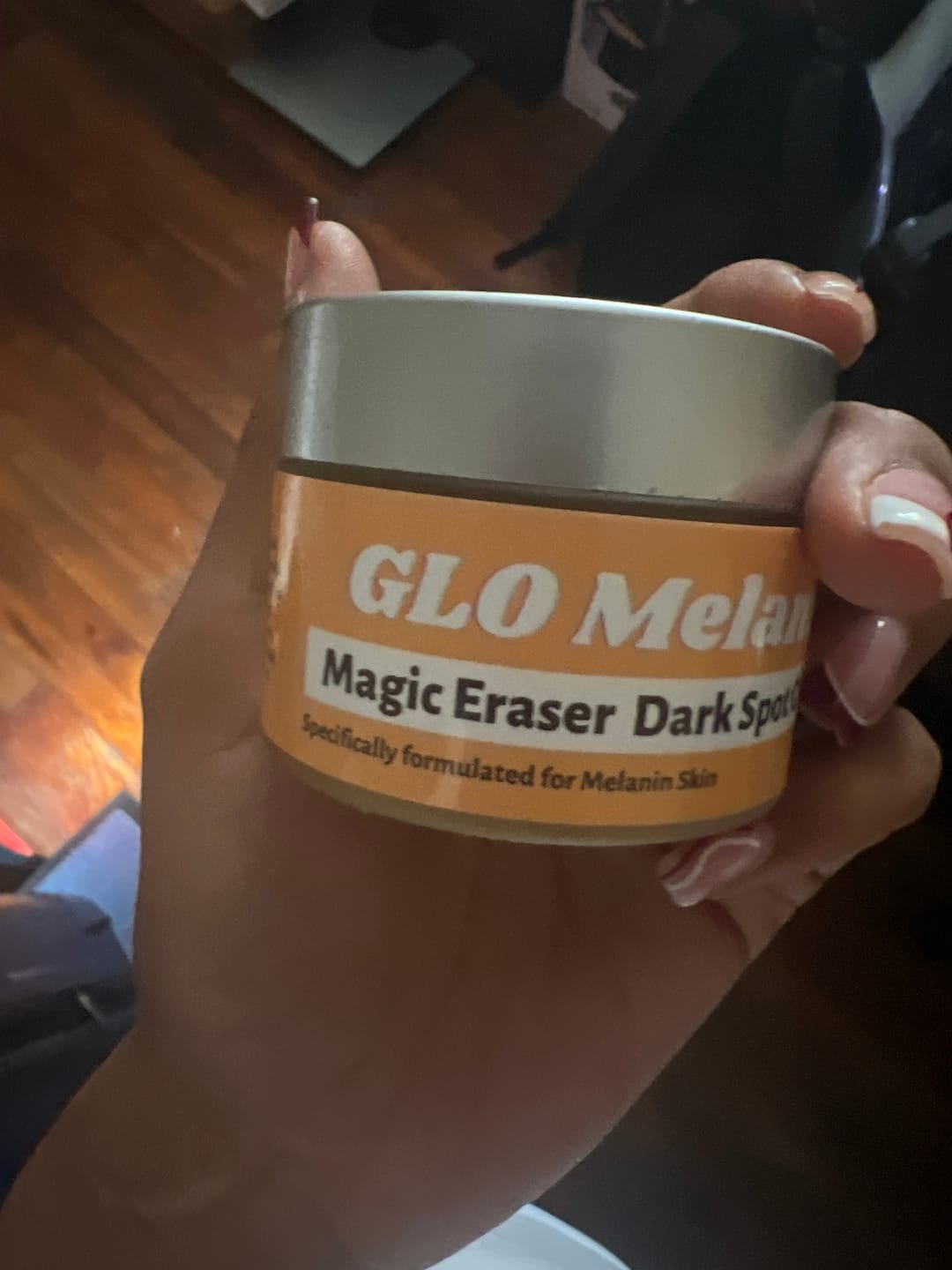 Customer photo review of Magic Eraser Dark Spot Cream