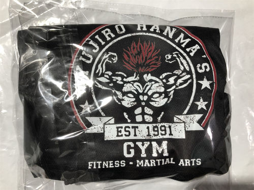 Customer photo review of Baki x Yujiro Hanma Gym Shorts