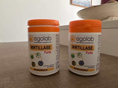 Customer photo review of Mirtillase FORTE - Ritenzione Idrica