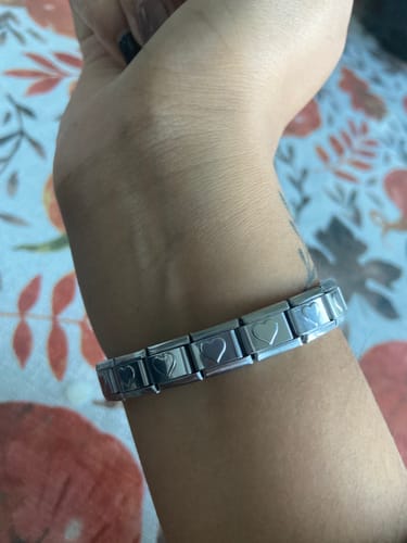Customer photo review of Original Italian Charm Bracelet