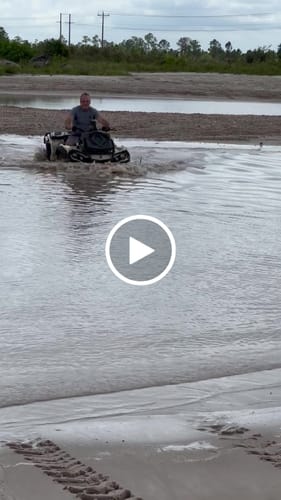 Customer video review of High-flow foam air filter for Outlander/Renegade G2