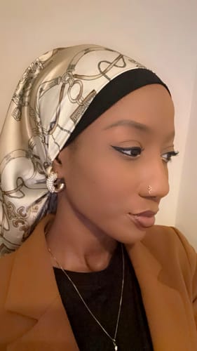 Customer photo review of Le piercing au nez Safia - serpent