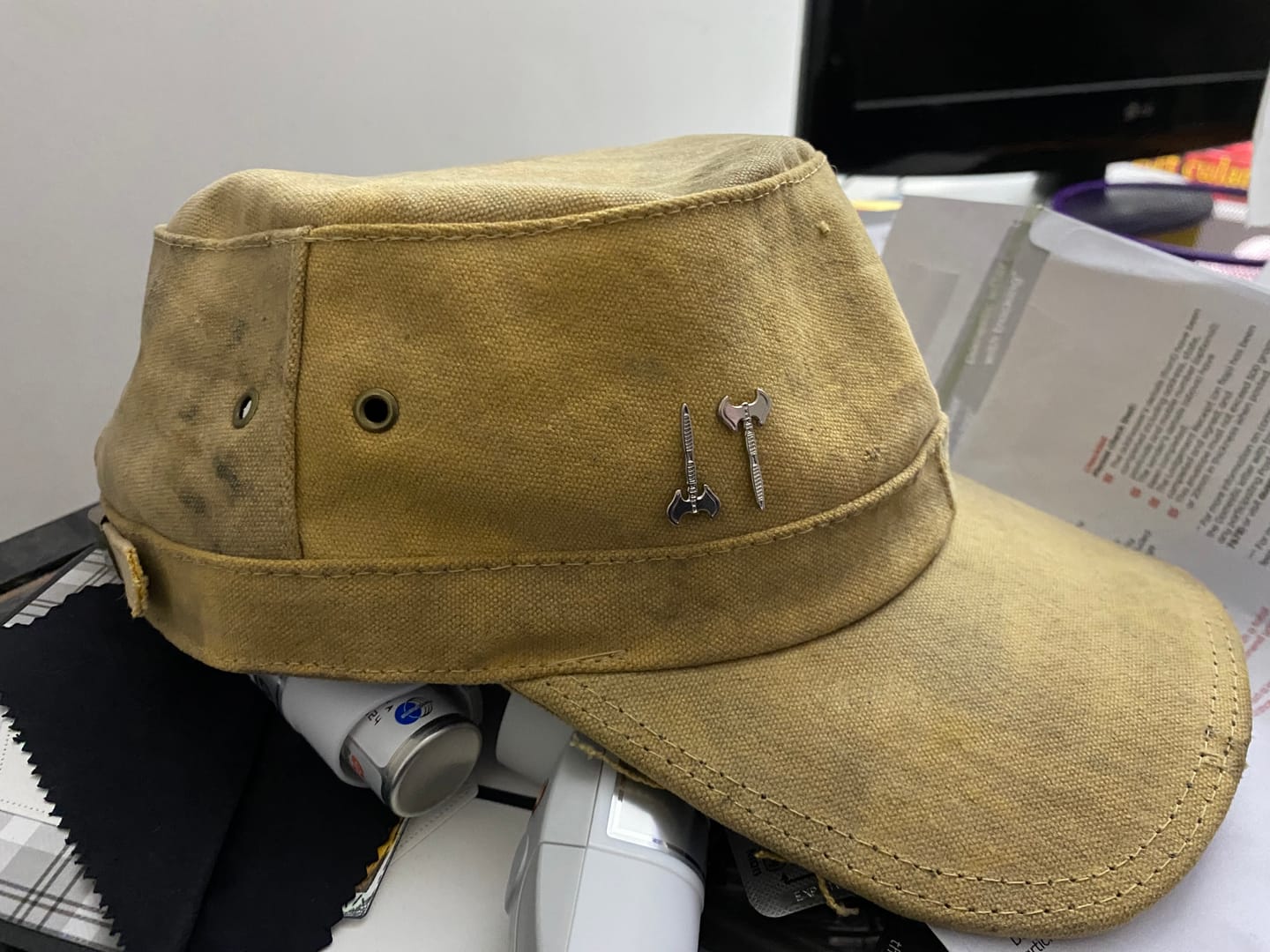 Customer photo review of The Legionnaire Cap