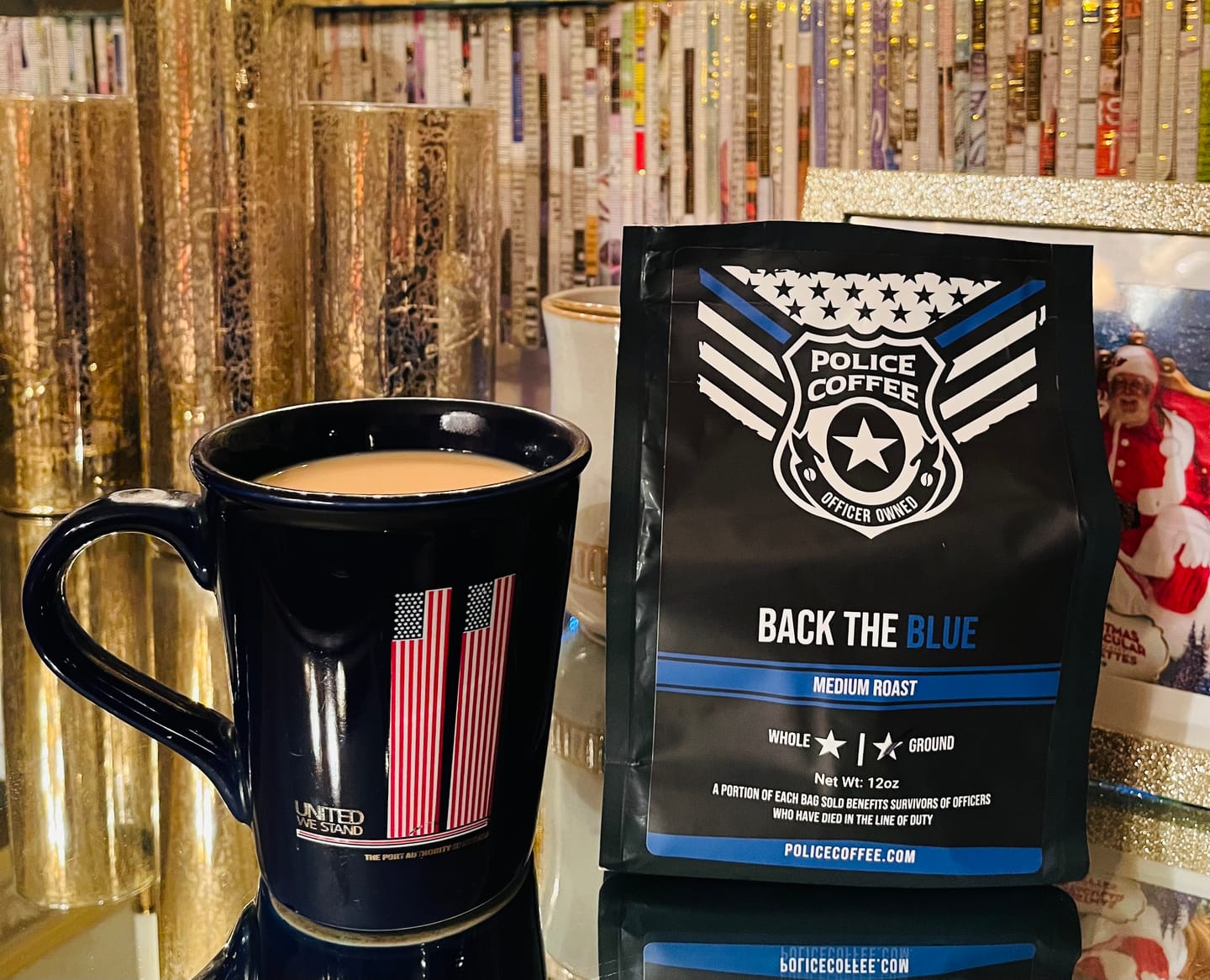 Customer photo review of Back The Blue