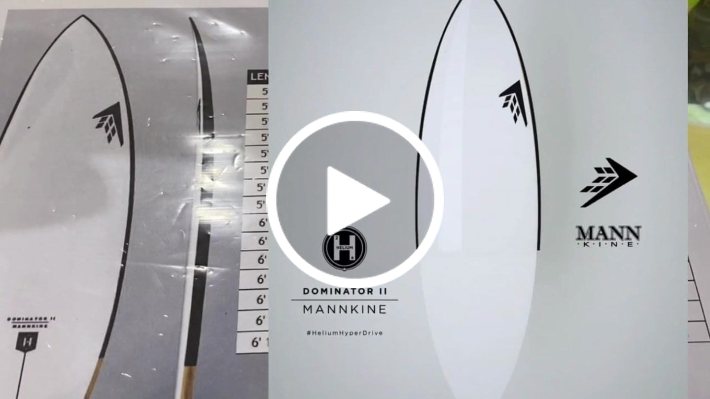 Customer video review of Firewire DOMINATOR 2.0 5-Fin (5'9 - 6'4) Helium 2 Futures