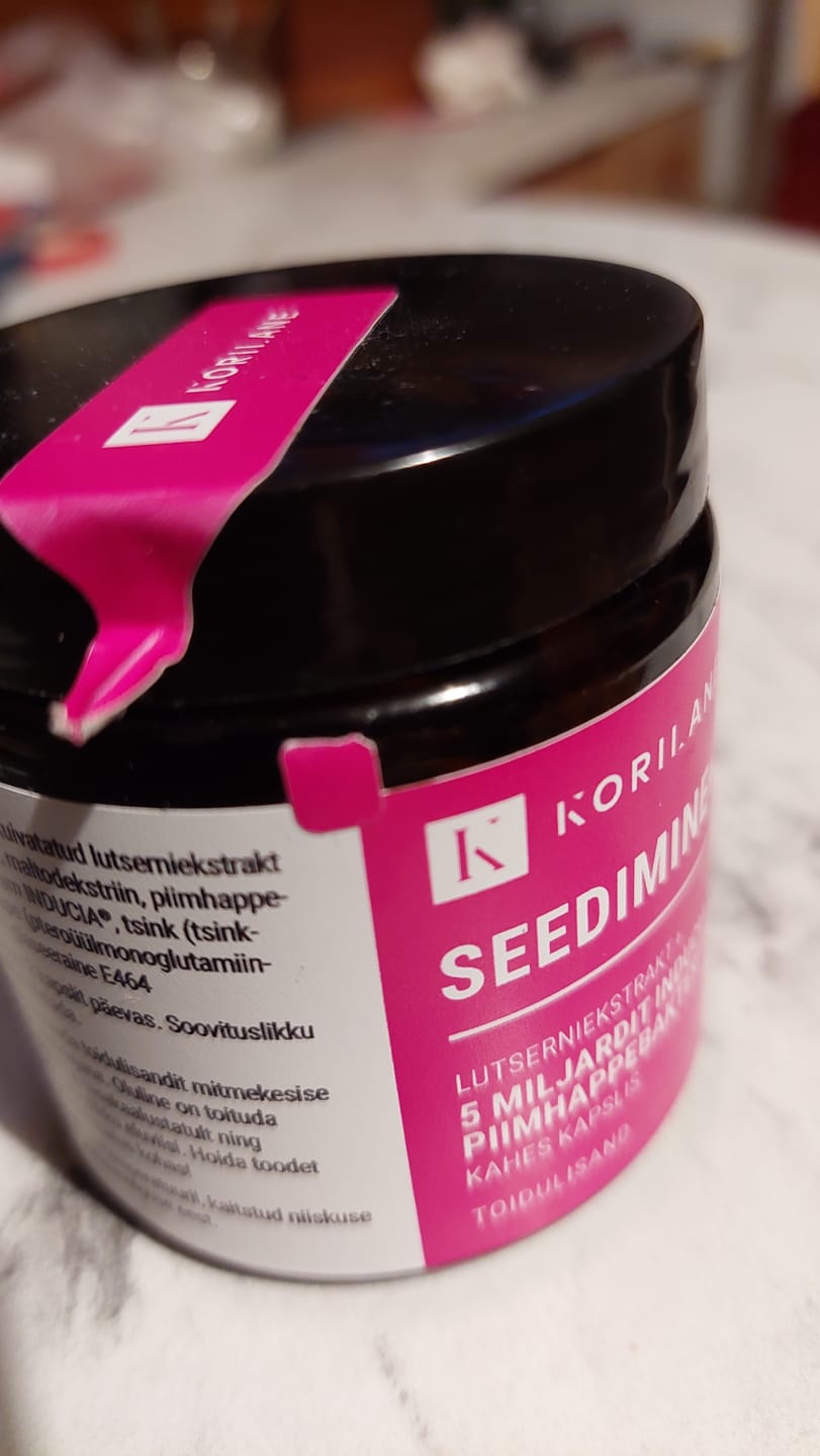 Customer photo review of Seedimine+ 60 kapslit