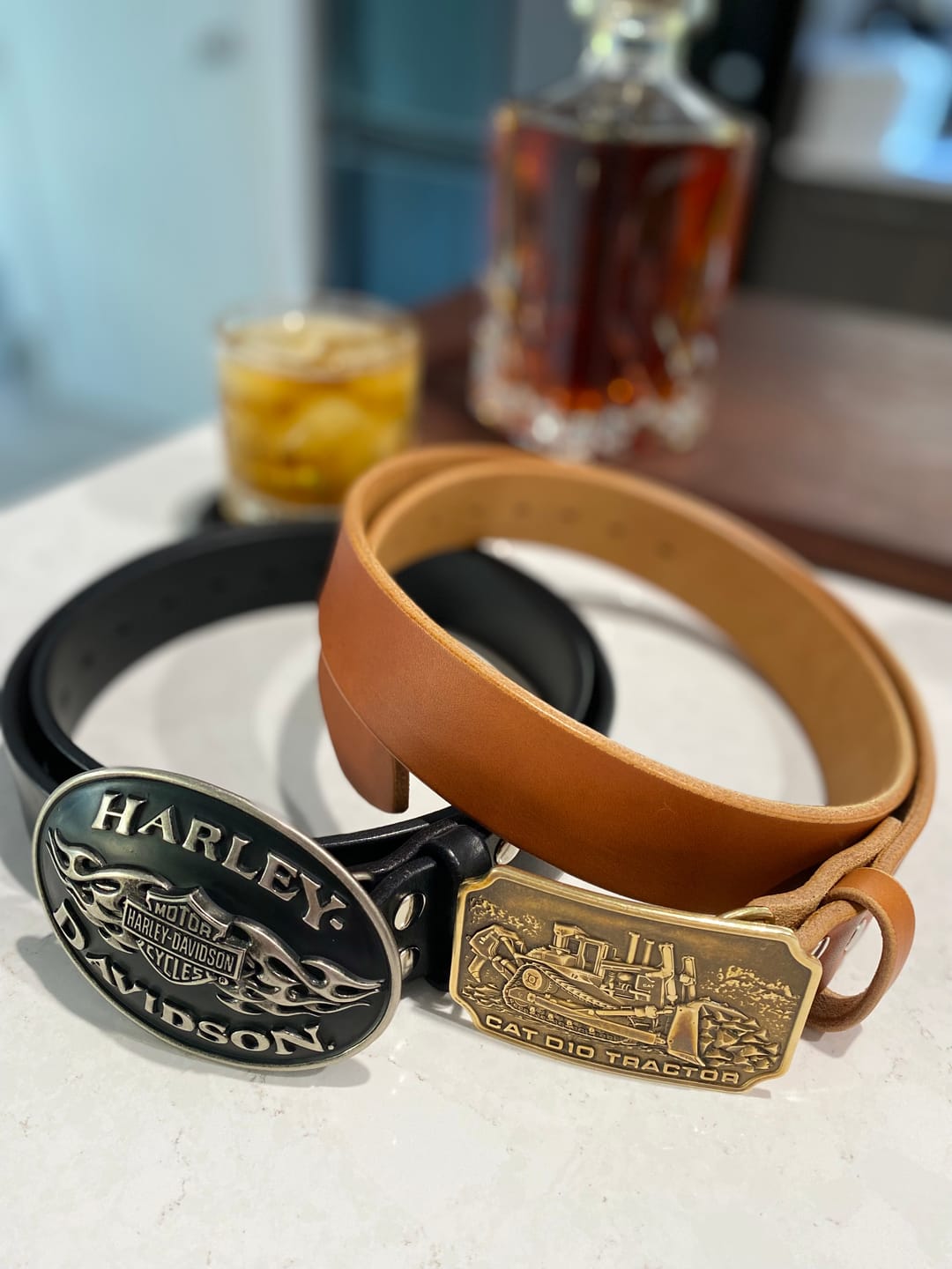 Customer photo review of “Bring your own buckle” belt