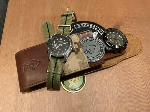 Customer photo review of Travel Pouch and Challenge Coin - Third Option Foundation Fundraise