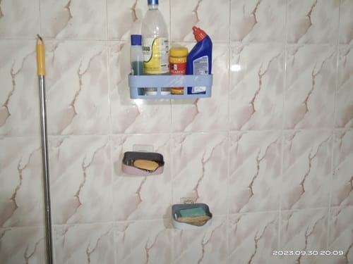 Customer photo review of Limescale Remover / Descaler - Eco-friendly - for Taps, Hard Water Stains, Showers, Faucets & Bathroom Tiles - 500ml