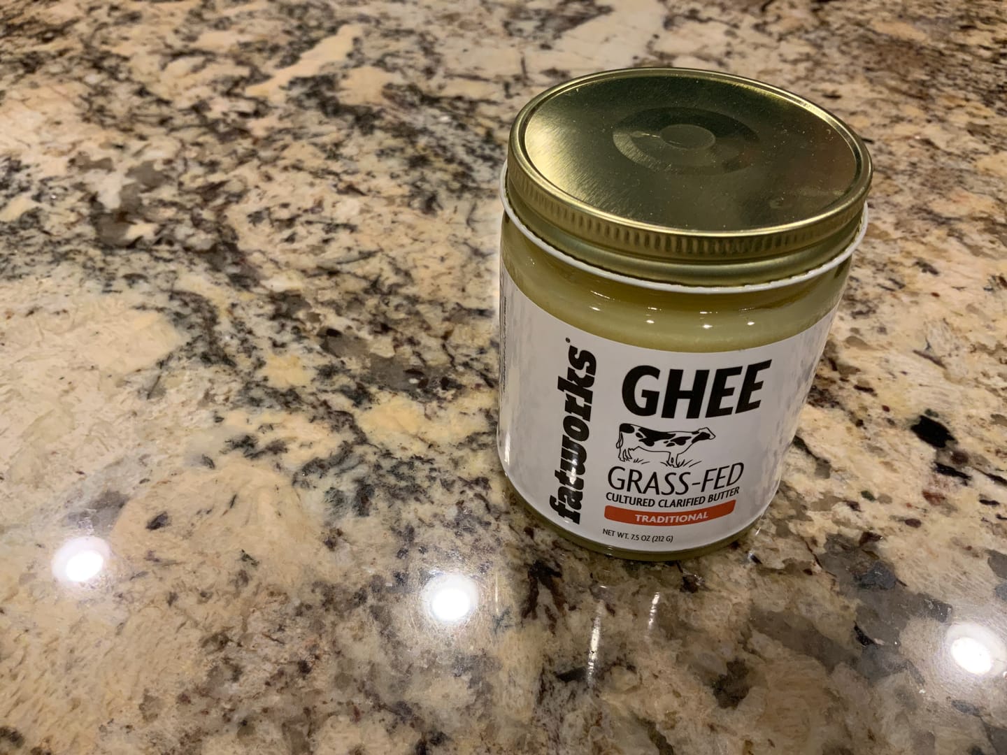 Customer photo review of Cultured Ghee from Organic Butter (7.5 oz)