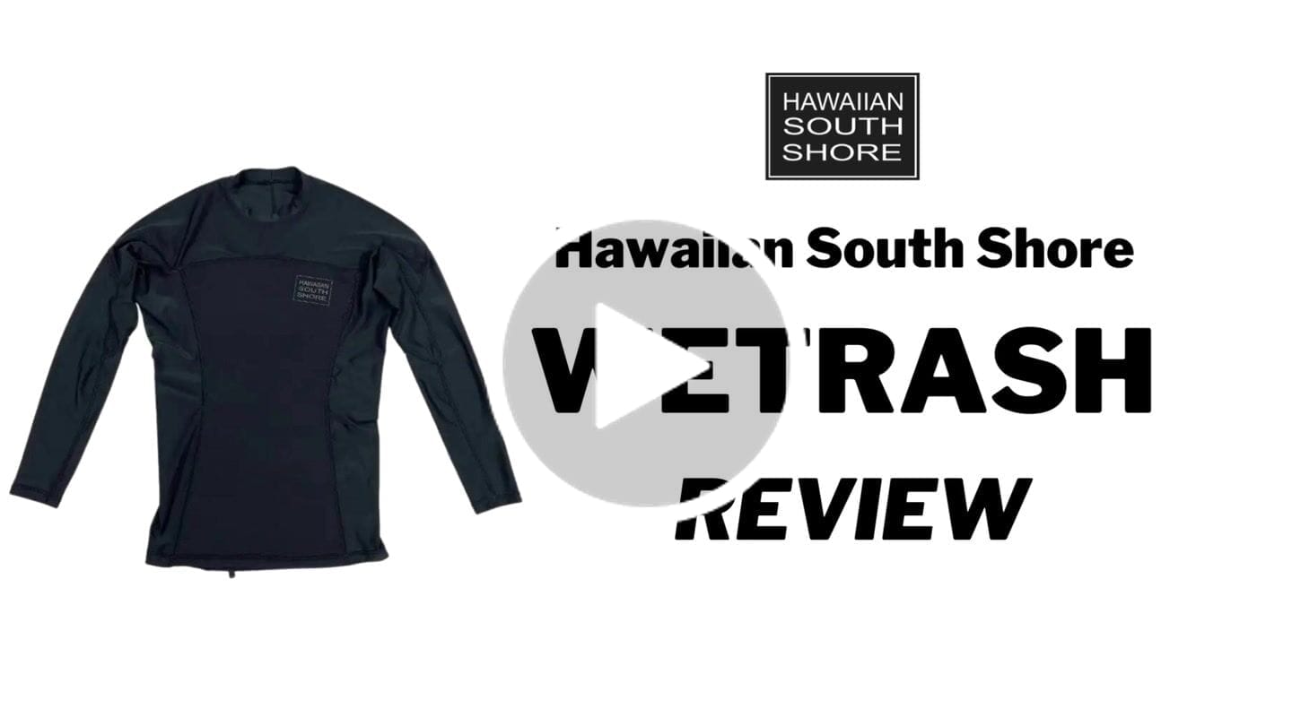 Customer video review of HawaiianSouthShore Hybrid Wet/RashGuard with Thumbhole (XSmall-XXLarge)