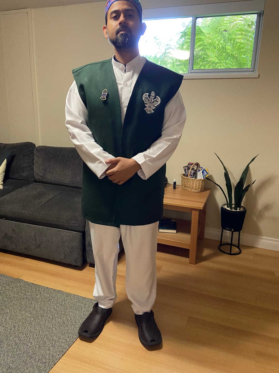 Customer photo review of Sunnah Suits Custom Handmade