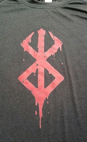 Customer photo review of Berserk Compression T-Shirts