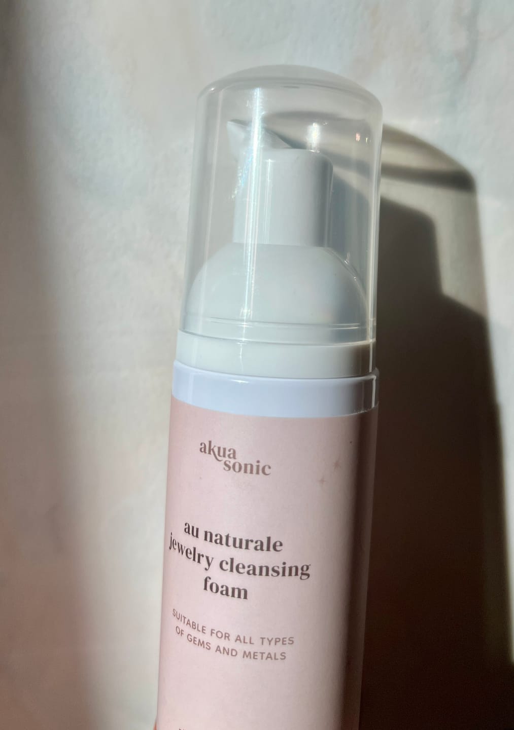 Customer photo review of Jewelry Cleansing Foam Kit