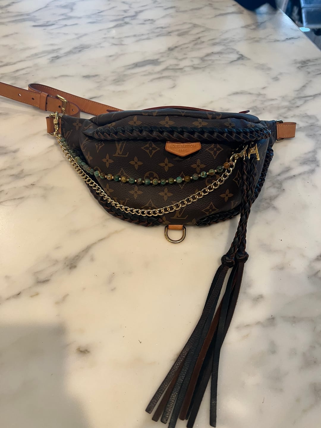Customer photo review of AFC X LAV Beaded Turquoise Chain