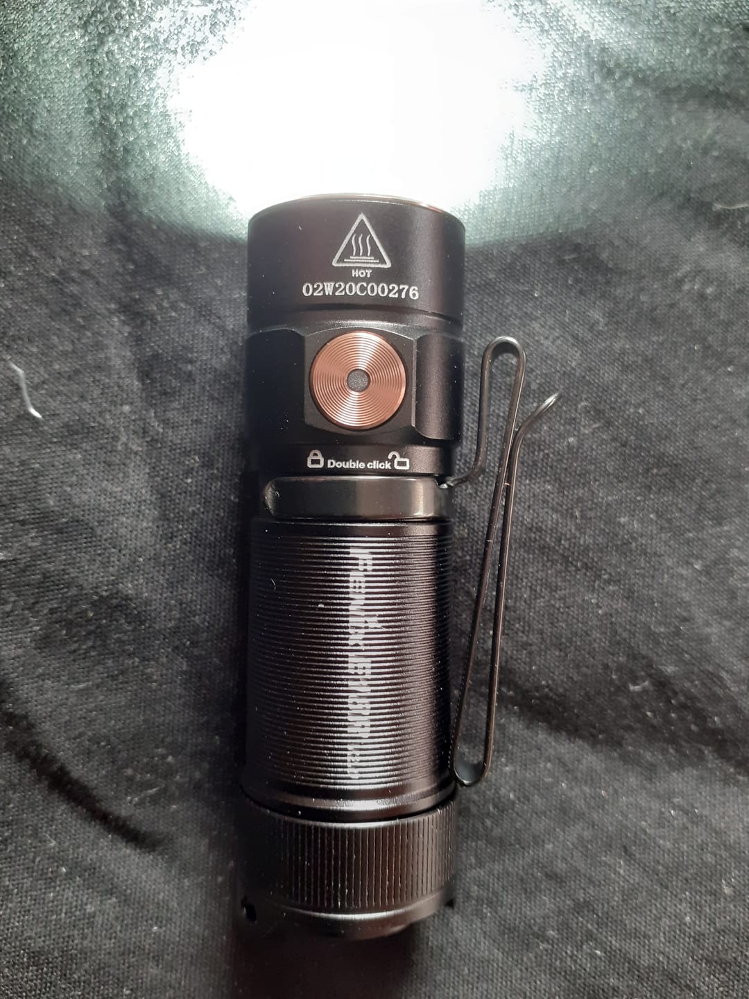 Customer photo review of Fenix E18R V2.0 - Lampe de poche rechargeable -  1200 Lumens