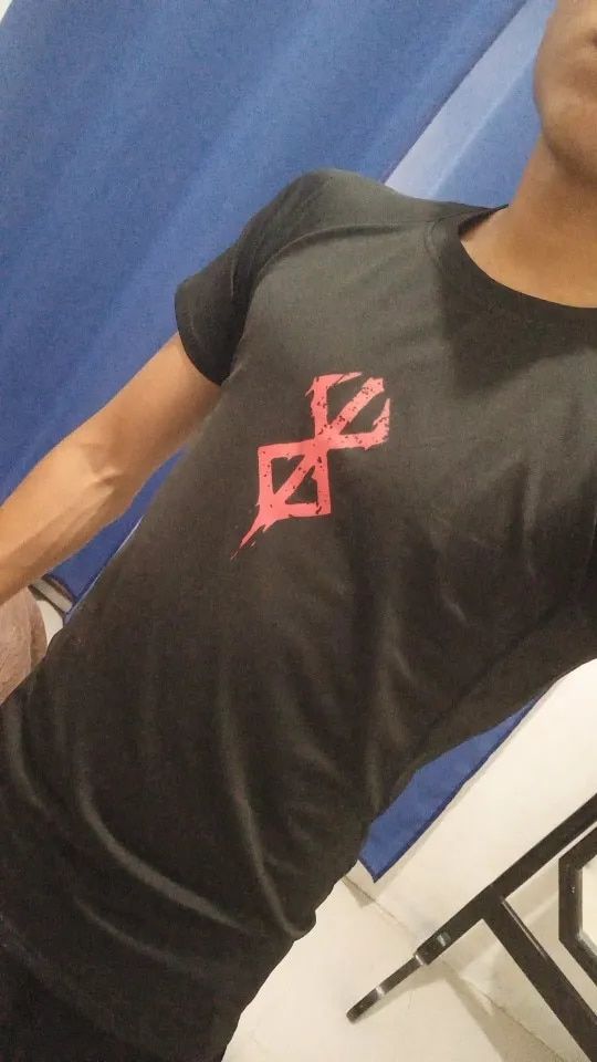 Customer photo review of Berserk Compression T-Shirts