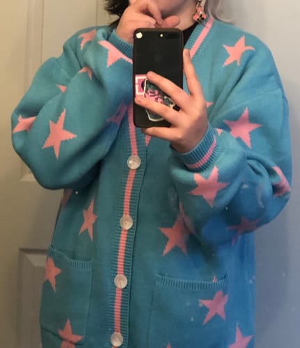 Customer photo review of Tusk Cardigan