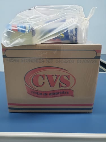 Customer photo review of Cesta Básica Econômica Plus