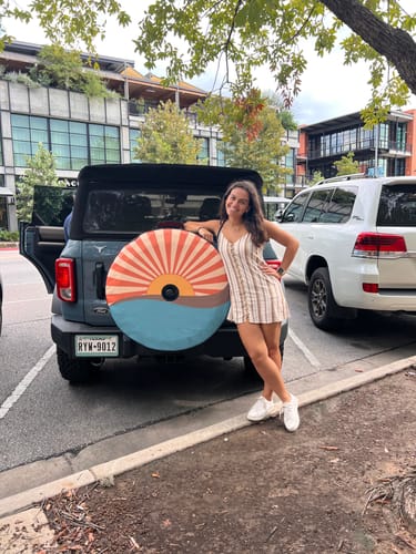 Customer photo review of Vintage Retro Sun Rays on the Water