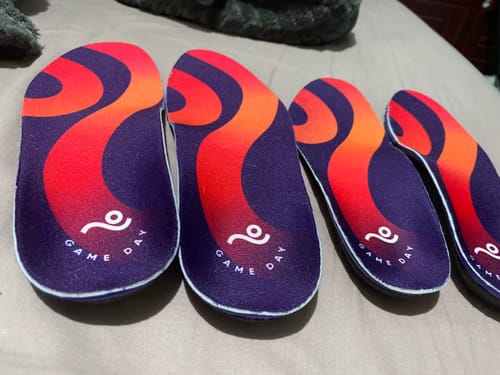 Customer photo review of Game Day Insoles