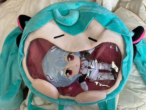 Customer photo review of Kawaii Anime Hatsune Miku Backpack