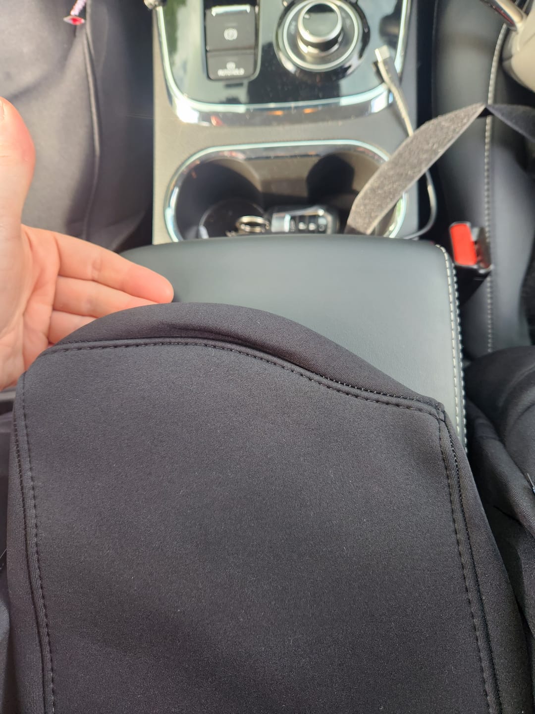 Customer photo review of Sharkskin PLUS Seat Covers for Isuzu MU-X 5 Seater (06/2021-On)