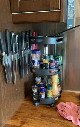 Customer photo review of Globetrek° RotatingRack - 360° Drejelig Opbevaringsreol Til Flere Formål