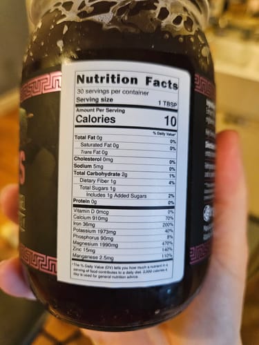 Customer photo review of Elderberry and Soursop Infused Sea Moss Gel