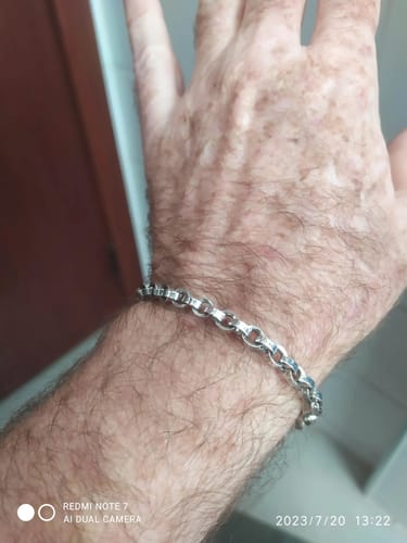 Customer photo review of Hetal - Bracelet Argent