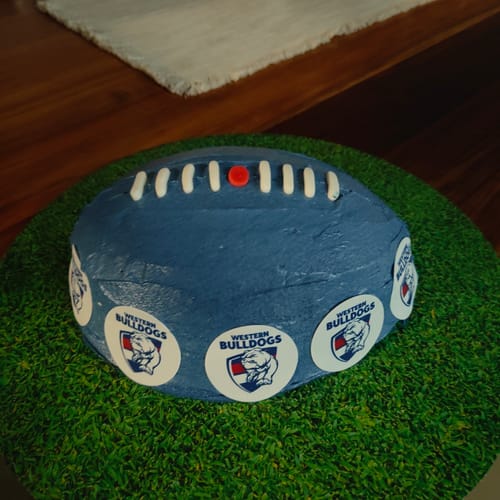 Customer photo review of Western Bulldogs AFL Club - Edible Icing Images