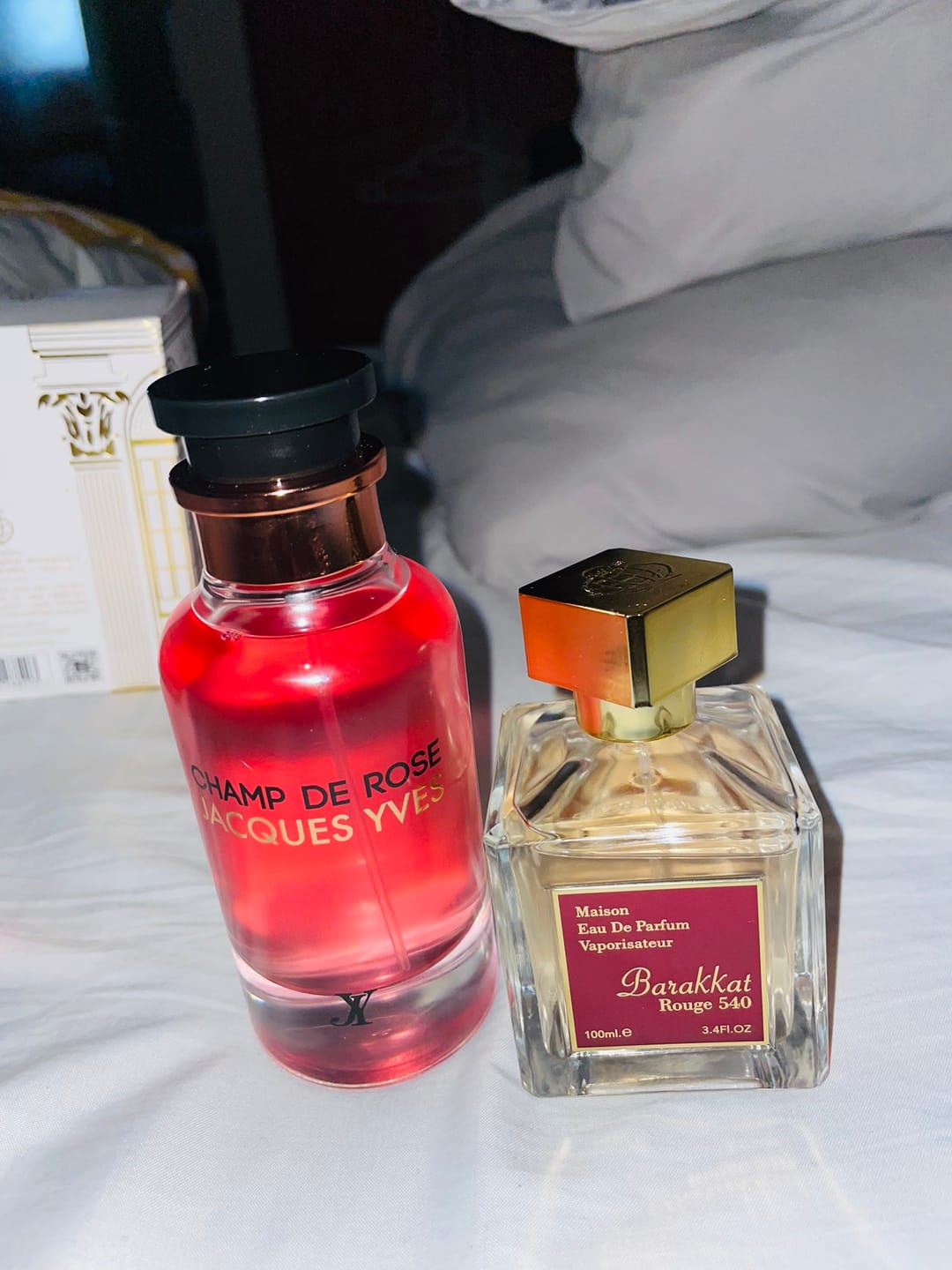 Customer photo review of Champ De Rose Jacques Yves EDP perfume 100ml