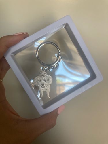 Customer photo review of Purrfect - Personalisierter Schlüsselanhänger