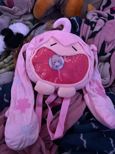 Customer photo review of Kawaii Anime Hatsune Miku Backpack