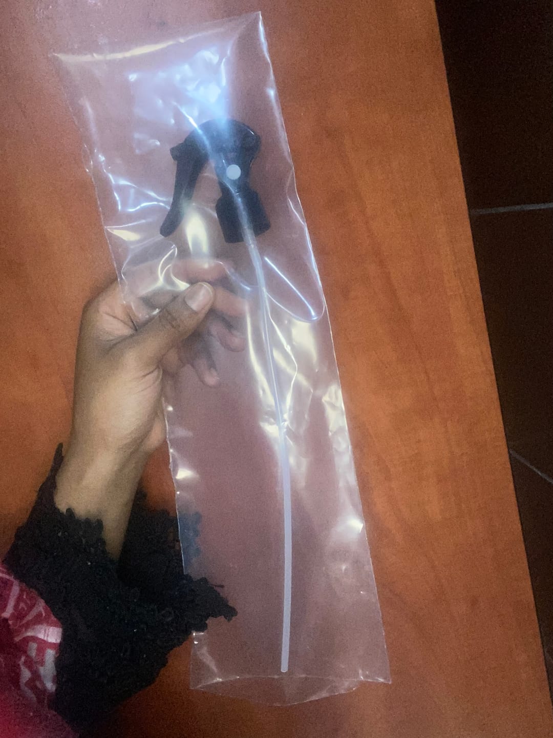 Customer photo review of Mini Trigger Sprays (24 mm) - Black
