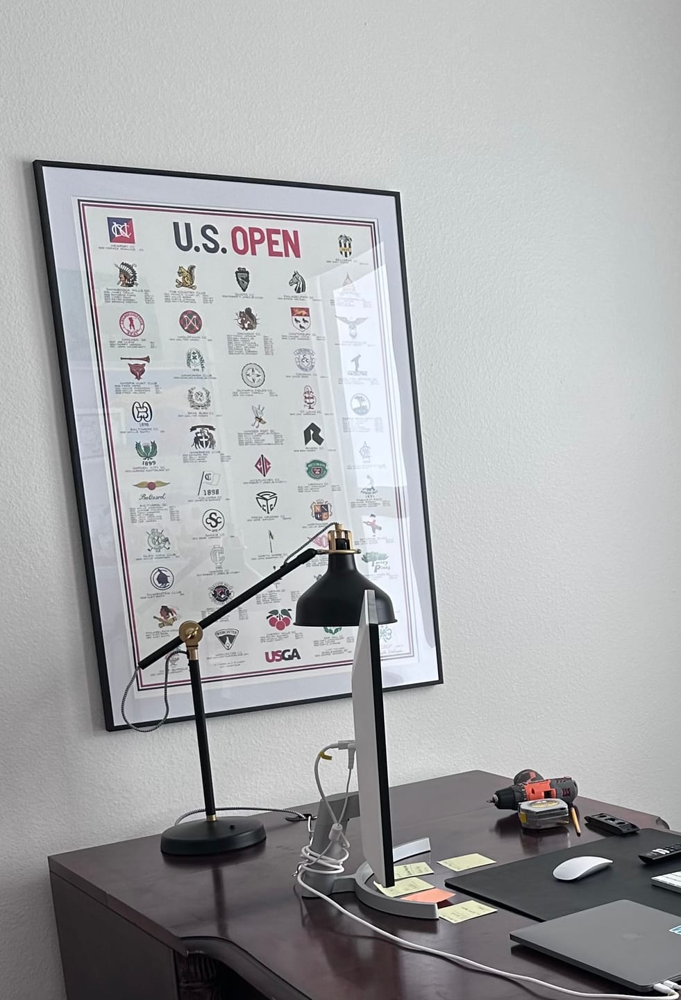 Customer photo review of The History of the U.S. Open (1st Edition, 2022)