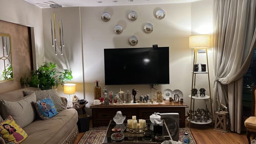 Customer photo review of أباجورة أرضية مع أرفف - BHY226