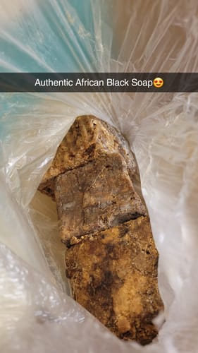 Customer photo review of African Black Soap