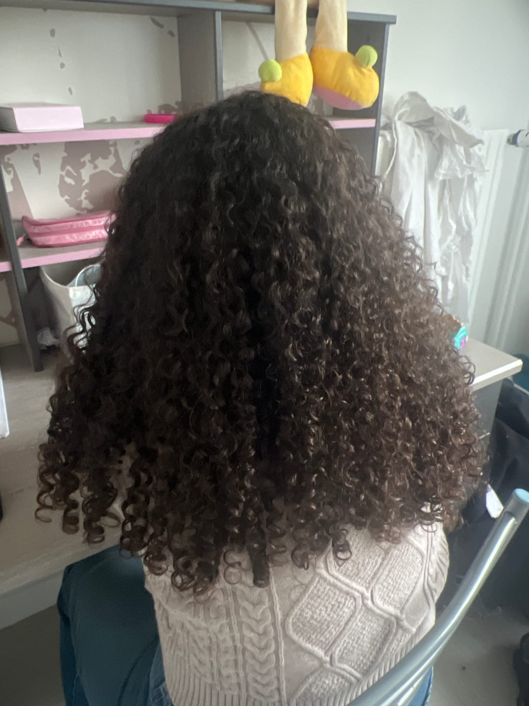 Customer photo review of Duo Perfect Curl By Poupette – 2x200ML