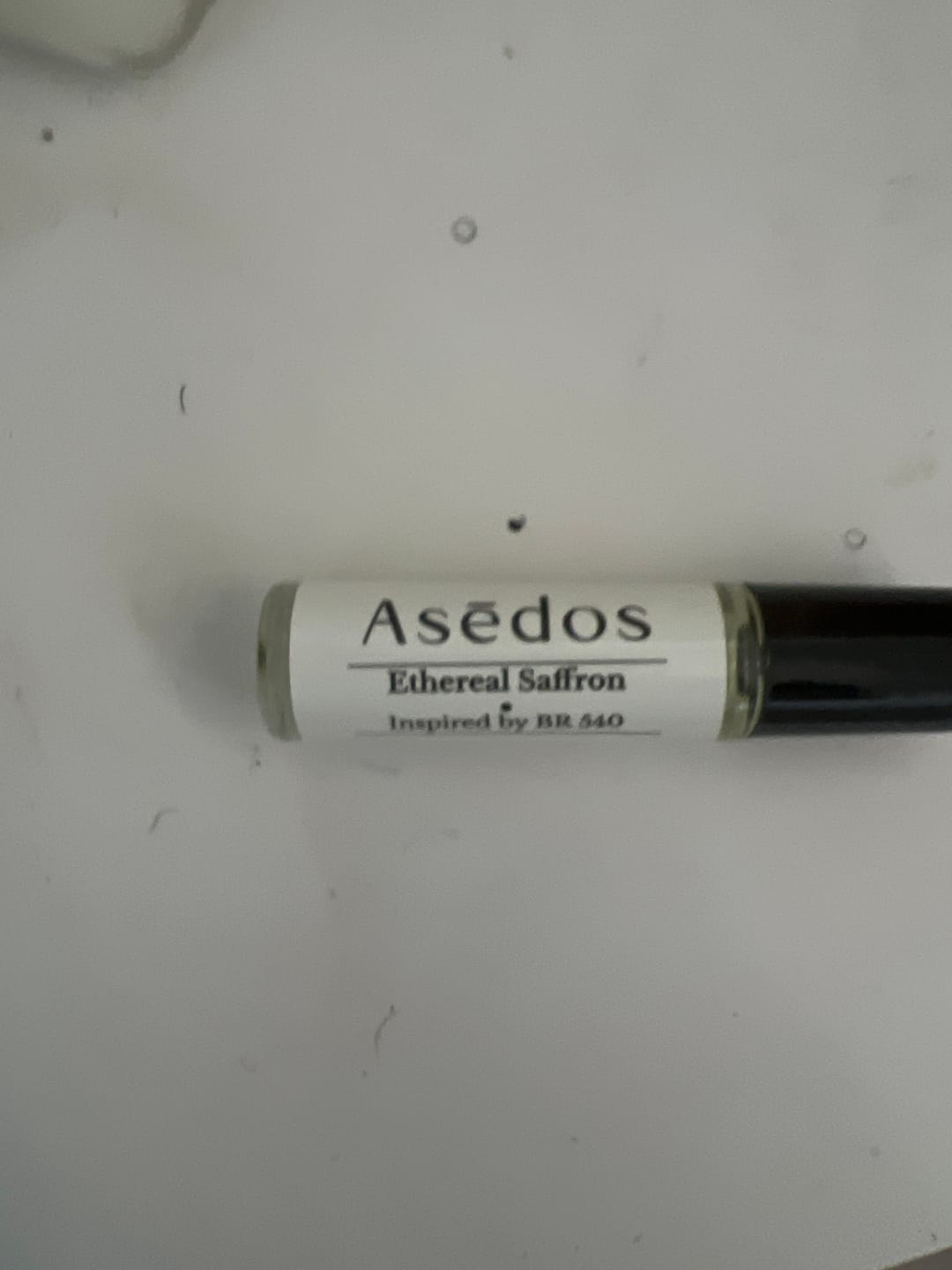 Customer photo review of ETHEREAL SAFFRON PERFUME OIL